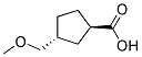 反式-(9ci)-3-(甲氧基甲基)-环戊烷羧酸结构式_196492-77-0结构式