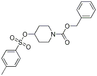 4-(甲苯-4-磺酰氧基)-哌啶-1-羧酸苄酯结构式_196601-12-4结构式