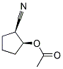(1s-顺式)-(9ci)-2-(乙酰基氧基)-环戊烷甲腈结构式_196801-08-8结构式
