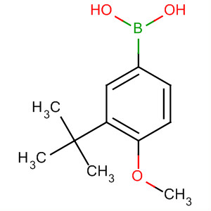 3-叔丁基-4-甲氧基苯硼酸结构式_196960-96-0结构式