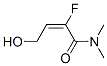 (e)-(9ci)-2-氟-4-羟基-N,N-二甲基-2-丁酰胺结构式_197096-97-2结构式