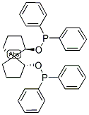 1R,5R,6R-(+)-1,6-双(联苯基膦氧基)螺旋[4.4] 壬烷, CTH-(R)-螺P结构式_197159-86-7结构式