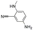 (9ci)-5-氨基-2-(甲基氨基)-苯甲腈结构式_197382-76-6结构式