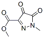 1H-pyrazole-3-carboxylicacid,4,5-dihydro-1-methyl-4,5-dioxo-,methylester(9ci)Structure,197652-36-1Structure 1H-pyrazole-3-carboxylicacid,4,5-dihydro-1-methyl-4,5-dioxo-,methylester(9ci) Structure,197652-36-1Structure
