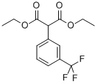 2-(3-三氟甲基苯基)-丙二酸二乙酯结构式_1997-28-0结构式