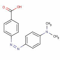 4-(4-二甲氨基苯基偶氮)苯甲酸结构式_201858-51-7结构式