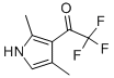 (9ci)-1-(2,4-二甲基-1H-吡咯-3-基)-2,2,2-三氟-乙酮结构式_202286-38-2结构式
