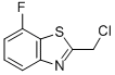 (9ci)-2-(氯甲基)-7-氟-苯并噻唑结构式_202396-51-8结构式