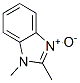 (9ci)-1,2-二甲基-1H-苯并咪唑,3-氧化物结构式_2032-18-0结构式