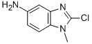 (9ci)-2-氯-1-甲基-1H-苯并咪唑-5-胺结构式_203302-74-3结构式