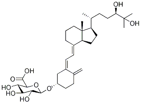 司骨化醇3-葡糖苷酸结构式_203737-06-8结构式