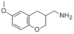 (6-甲氧基色满-3-基)-甲胺结构式_203987-26-2结构式