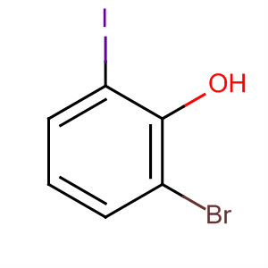 2-溴-6-碘苯酚结构式_2040-86-0结构式