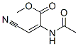 (2e)-(9ci)-2-(乙酰基氨基)-3-氰基-2-丙酸甲酯结构式_204767-36-2结构式