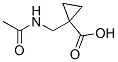 (9ci)-1-[(乙酰基氨基)甲基]-环丙烷羧酸结构式_205173-55-3结构式