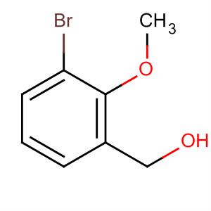 (3-溴-2-甲氧基苯基)甲醇结构式_205873-57-0结构式