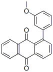 1-(3-甲氧基苯基)-9,10-蒽醌结构式_20600-77-5结构式