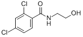 2,4-二氯-n-(2-羟基乙基)苯羧酰胺结构式_20656-08-0结构式