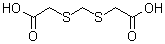 亚甲基双(硫代乙酸)结构式_2068-24-8结构式