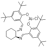 (1S,2S)-(+)-〔1,2-环己烷二氨基-N,N′-双(3,5-二丁基亚水杨基)〕铝(Ⅲ)氯化物结构式_207234-63-7结构式