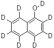 1-萘酚-D8结构式_207569-03-7结构式