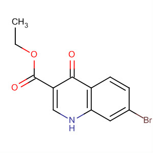 7-溴-4-氧代-1,4-二氢喹啉-3-羧酸乙酯结构式_208580-23-8结构式