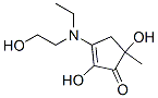 (9ci)-3-[乙基(2-羟基乙基)氨基]-2,5-二羟基-5-甲基-2-环戊烯-1-酮结构式_208777-98-4结构式