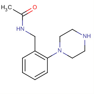 N-(2-(哌嗪-1-基)苄基)乙酰胺结构式_209160-78-1结构式