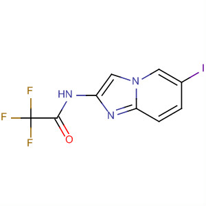 2,2,2-三氟-N-(6-碘-咪唑并[1,2-a]吡啶-2-基)乙酰胺结构式_209971-49-3结构式
