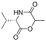 (3s)-(9ci)-6-甲基-3-(1-甲基乙基)-2,5-吗啉二酮结构式_209973-72-8结构式