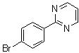 2-(4-溴苯基)嘧啶结构式_210354-17-9结构式