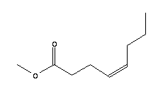 (4Z)-4-辛烯酸甲酯结构式_21063-71-8结构式