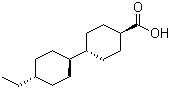 反式-4-乙基环己基环己烷-4-羧酸结构式_211188-82-8结构式