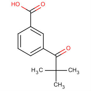 3-(2,2-二甲基-1-氧代丙基)苯甲酸结构式_213598-04-0结构式