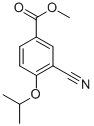 3-氰基-4-异丙氧基苯甲酸甲酯结构式_213598-11-9结构式
