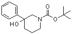 3-羟基-3-苯基哌啶-1-羧酸叔丁酯结构式_213923-81-0结构式