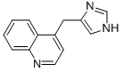(9CI)-4-(1H-咪唑-4-甲基)-喹啉结构式_214700-58-0结构式 (9CI)-4-(1H-咪唑-4-甲基)-喹啉结构式_214700-58-0结构式