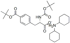 N,4-二[(1,1-二甲基乙氧基)羰基]-L-苯丙氨酸结构式_214750-69-3结构式