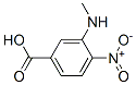 3-(甲基氨基)-4-硝基苯甲酸结构式_214778-10-6结构式