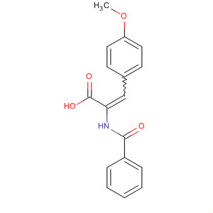 2-苯酰胺-3-(4-甲氧基苯基)丙烯酸结构式_21542-84-7结构式
