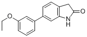 6-(3-乙氧基-苯基)-1,3-二氢-吲哚-2-酮结构式_215433-92-4结构式