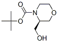 3(R)-羟基甲基-4-boc吗啉结构式_215917-99-0结构式