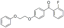 2-氟-4-(2-苯氧基乙氧基)苯甲酮结构式_216143-97-4结构式