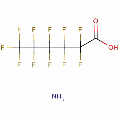 Ammonium undecafluorohexanoateStructure,21615-47-4Structure Ammonium undecafluorohexanoate Structure,21615-47-4Structure
