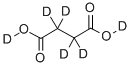 琥珀酸-d6结构式_21668-90-6结构式