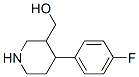 4-(4-氟苯基)-3-哌啶甲醇结构式_216690-19-6结构式
