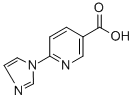 6-(1H-咪唑-1-基)-3-吡啶羧酸结构式_216955-75-8结构式