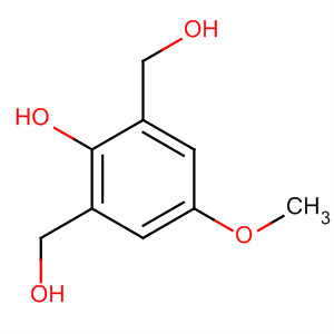2,6-双(羟基甲基)-4-甲氧基苯酚结构式_21893-97-0结构式