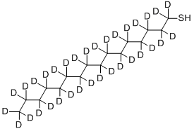 1-十六烷硫醇-D33结构式_218956-22-0结构式