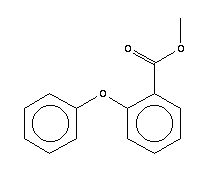 2－苯氧基苯甲酸甲酯结构式_21905-56-6结构式